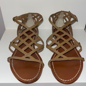 Tory Burch Nude Strappy Sandals